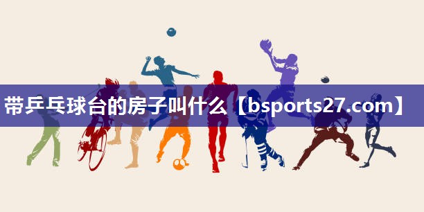 带乒乓球台的房子叫什么 带乒乓球台的房子叫什么